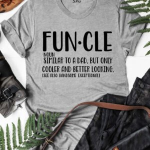 Cool-Funcle-T-Shirt-Grey