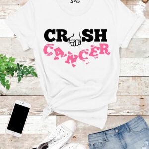 Crush-Cancer-T-Shirt-White