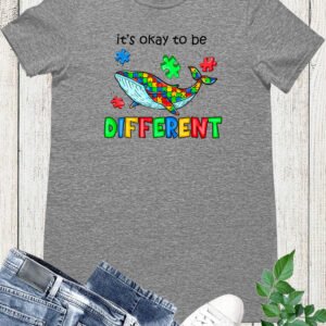 It's ok to be Different Autism T Shirt