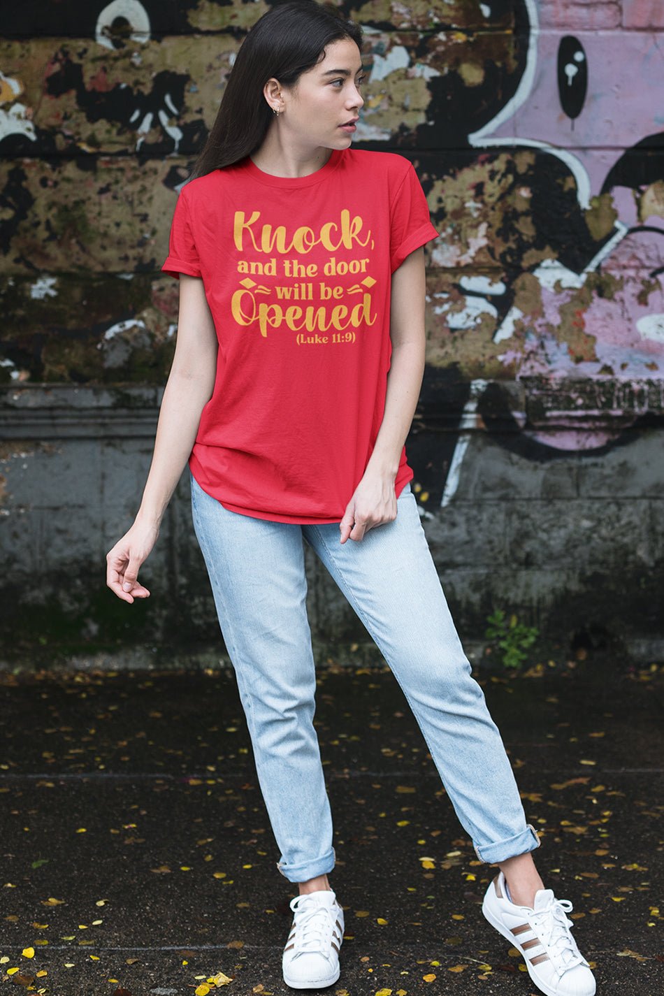 knocked and Door Will Be Open Luke Christian T Shirts