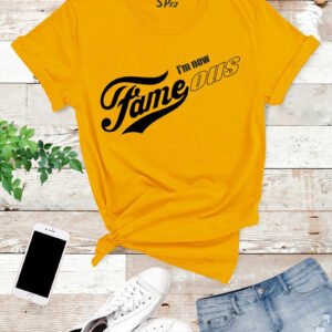 Fameous-T-Shirt-Gold