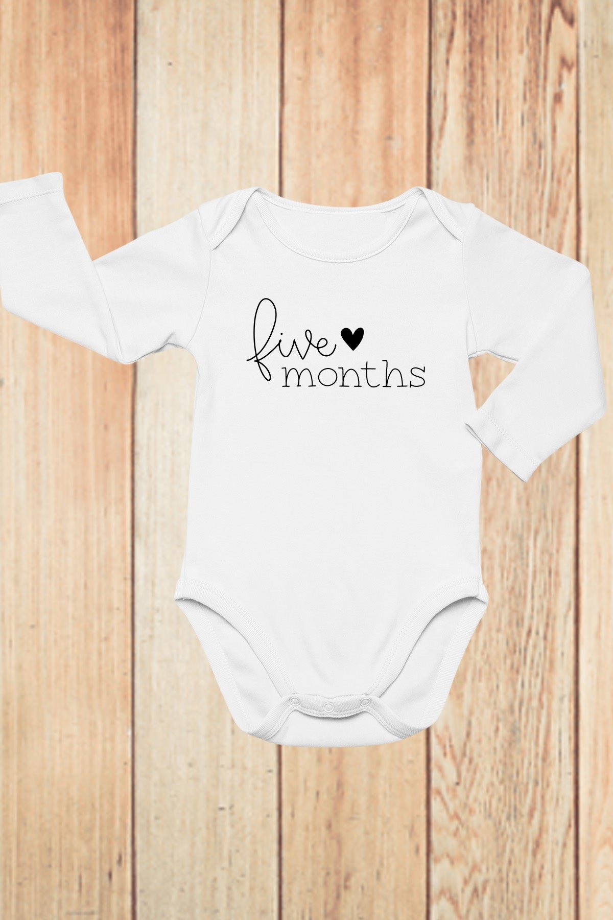 Five Months Baby Bodysuit - Image 2