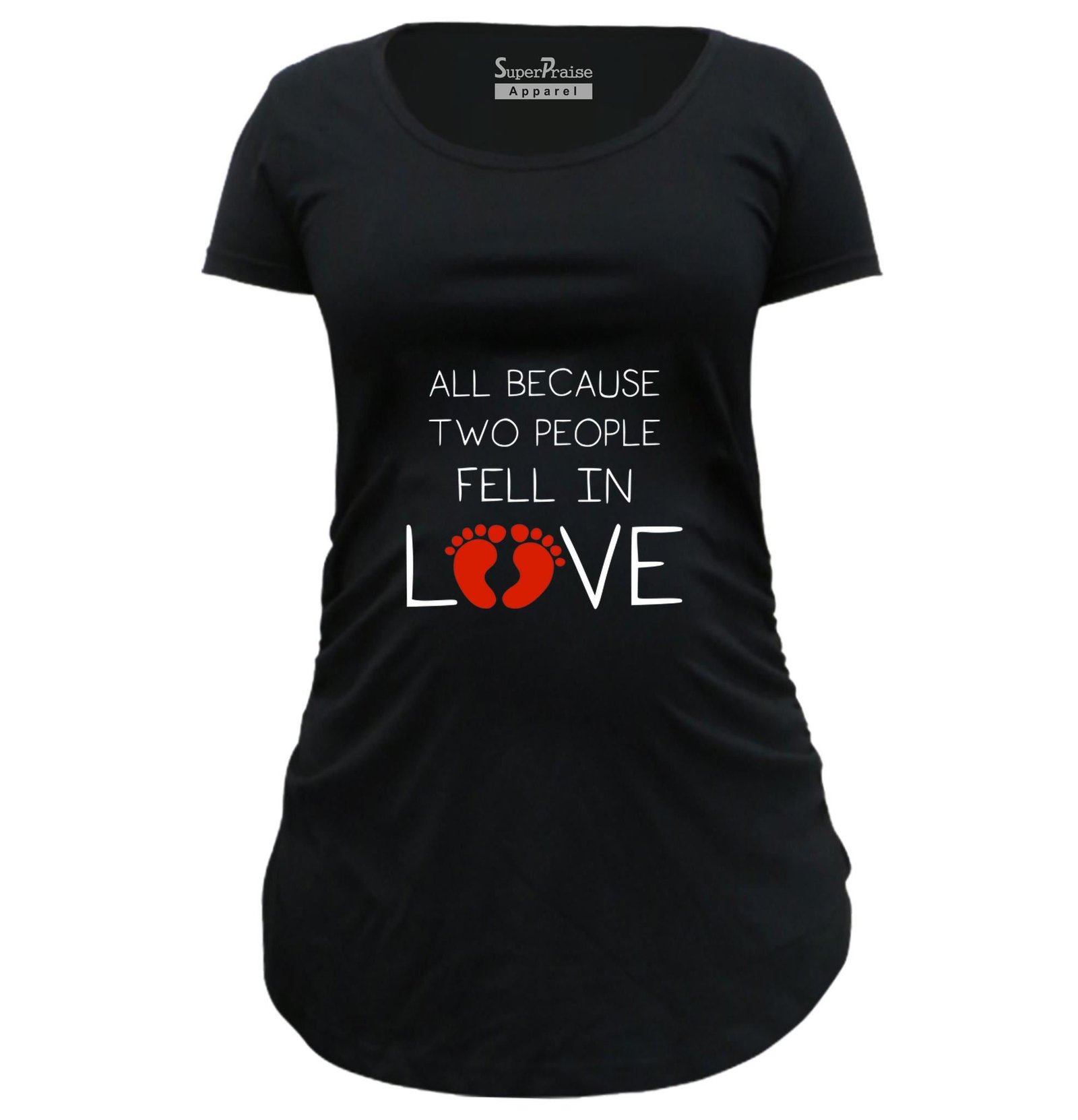 Fall In Love Baby Pregnancy T Shirts - Image 2