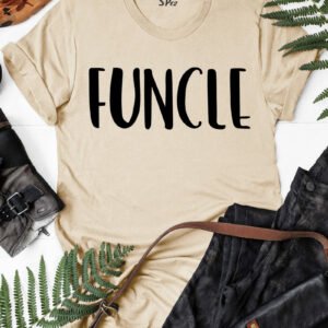 Funcle-T-Shirt-Beige