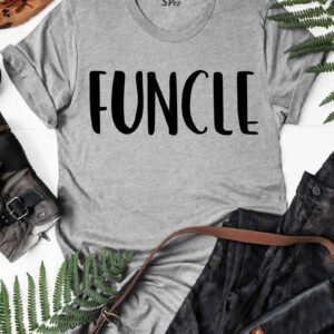 Funcle-T-Shirt-Grey