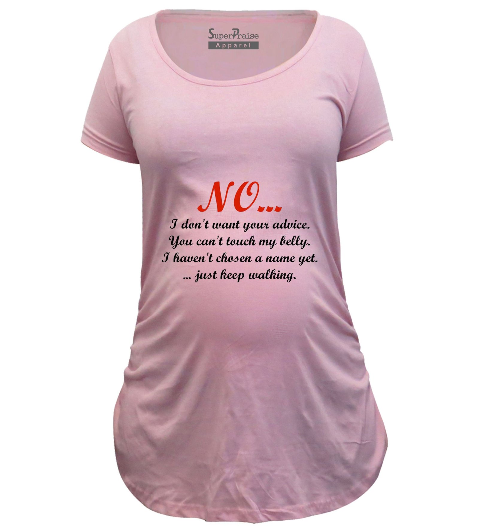 Can't Touch My Belly Pregnancy Maternity T Shirts - Image 2
