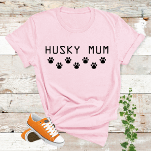 Husky Mum T Shirt Mothers Day Gifts