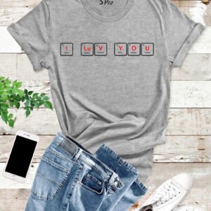 I-Love-You-Periodic-T-Shirt-Grey
