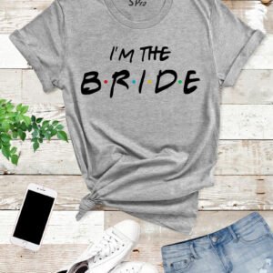 I'm-The-Bride-T-Shirt-Grey