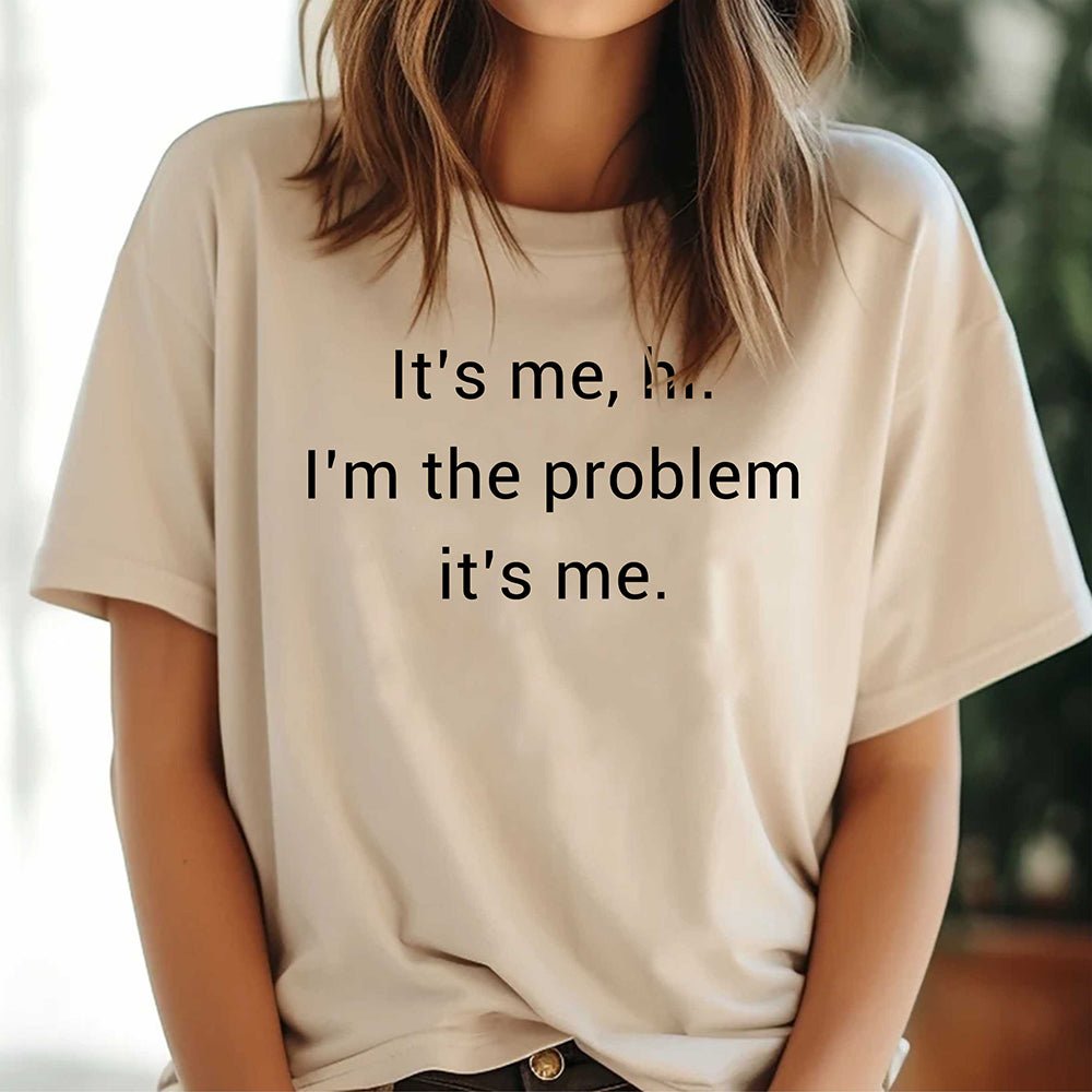 it's-me,-hi,-i'm-the-problem-it's-me-breast-cancer-awareness-t-shirts