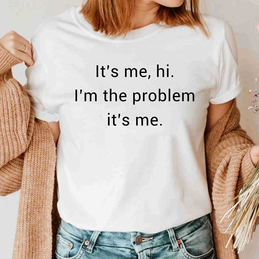 it's-me,-hi,-i'm-the-problem-it's-me-breast-cancer-awareness-t-shirts