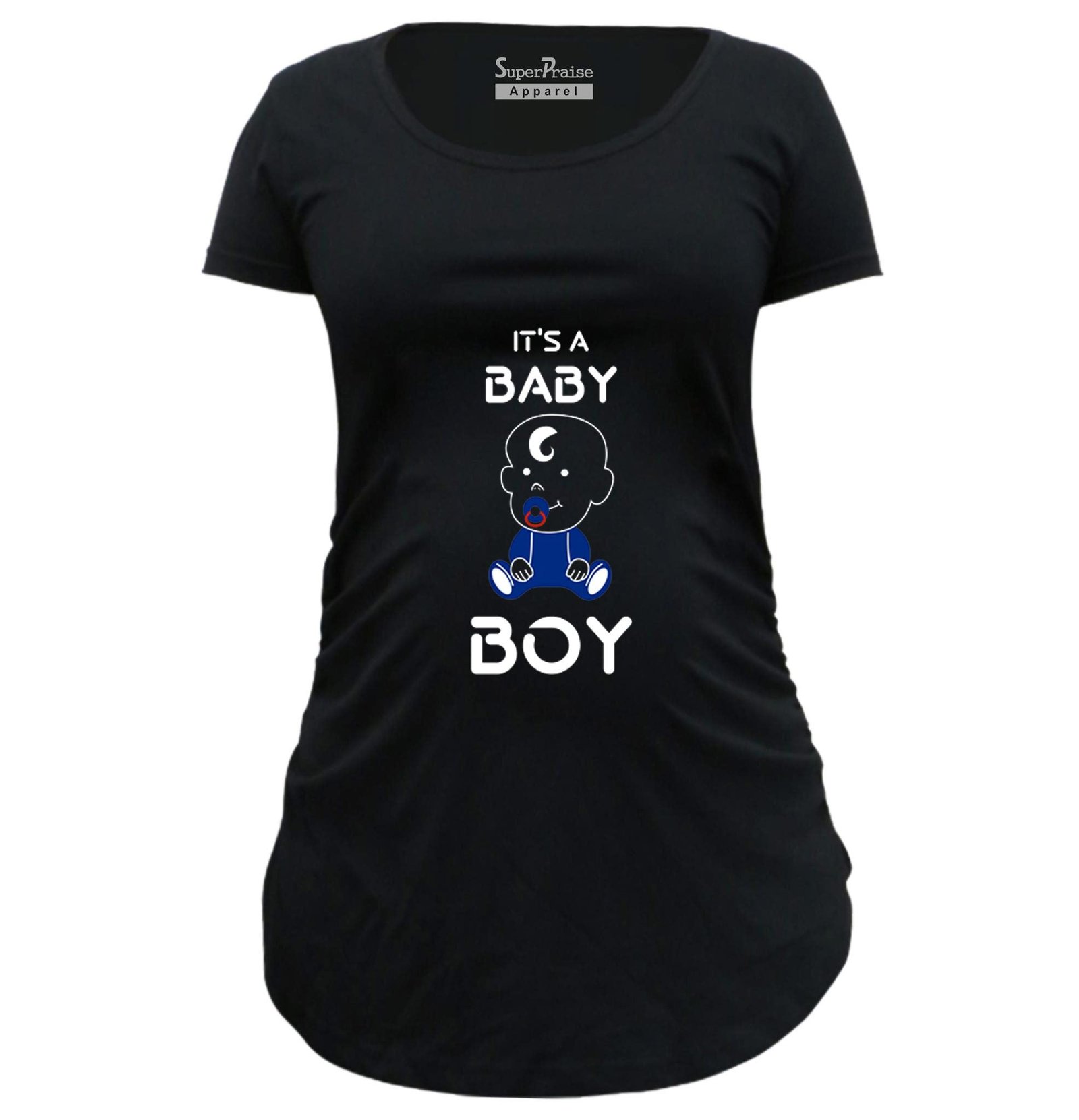 It's A Baby Boy Pregnancy T Shirts - Image 2