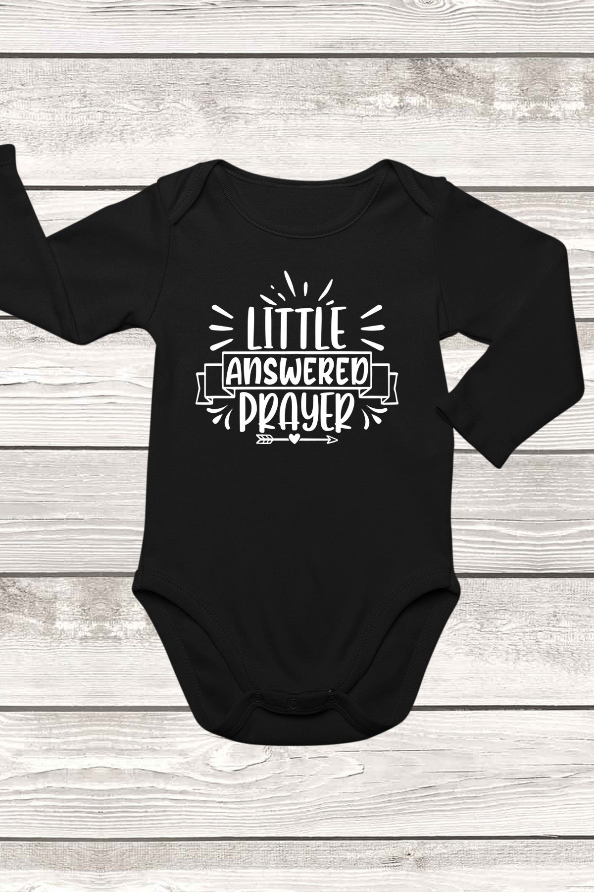 Little Answered Prayer Baby Bodysuit - Image 4
