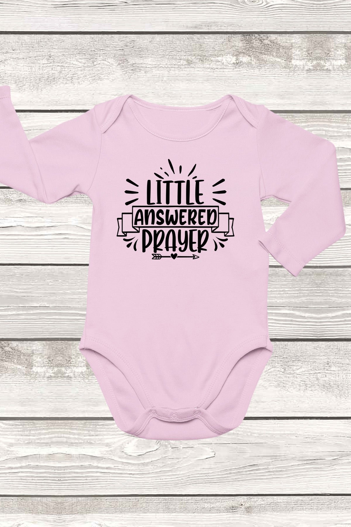 Little Answered Prayer Baby Bodysuit - Image 5