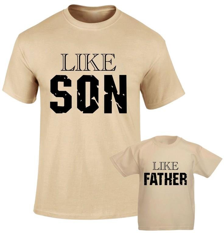 Like Father Like Son Family Matching T shirt - Image 2