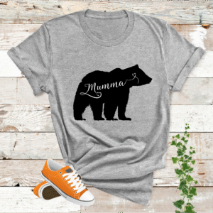 Mumma Bear  T Shirt Mothers Day Gifts
