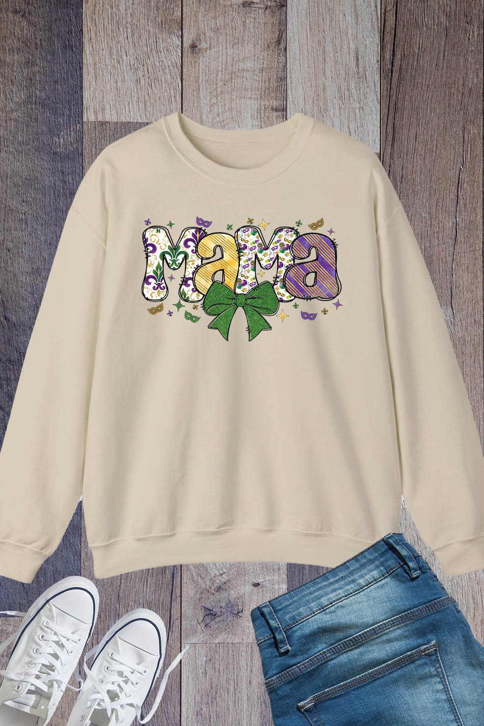 Mardi Gras Mama Shirt Parade Queen Mother Mom
