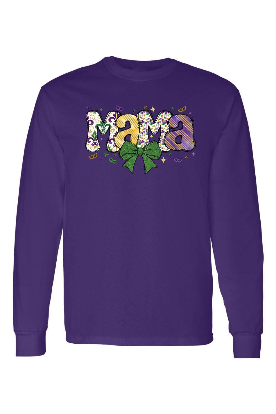 Mardi Gras Mama Shirt Parade Queen Mother Mom