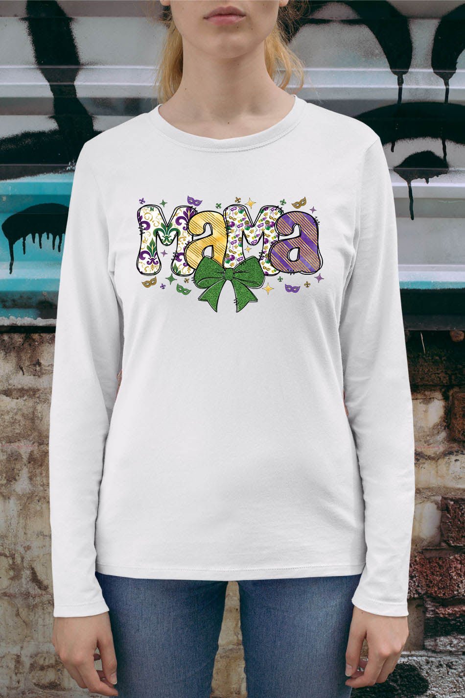 Mardi Gras Mama Shirt Parade Queen Mother Mom