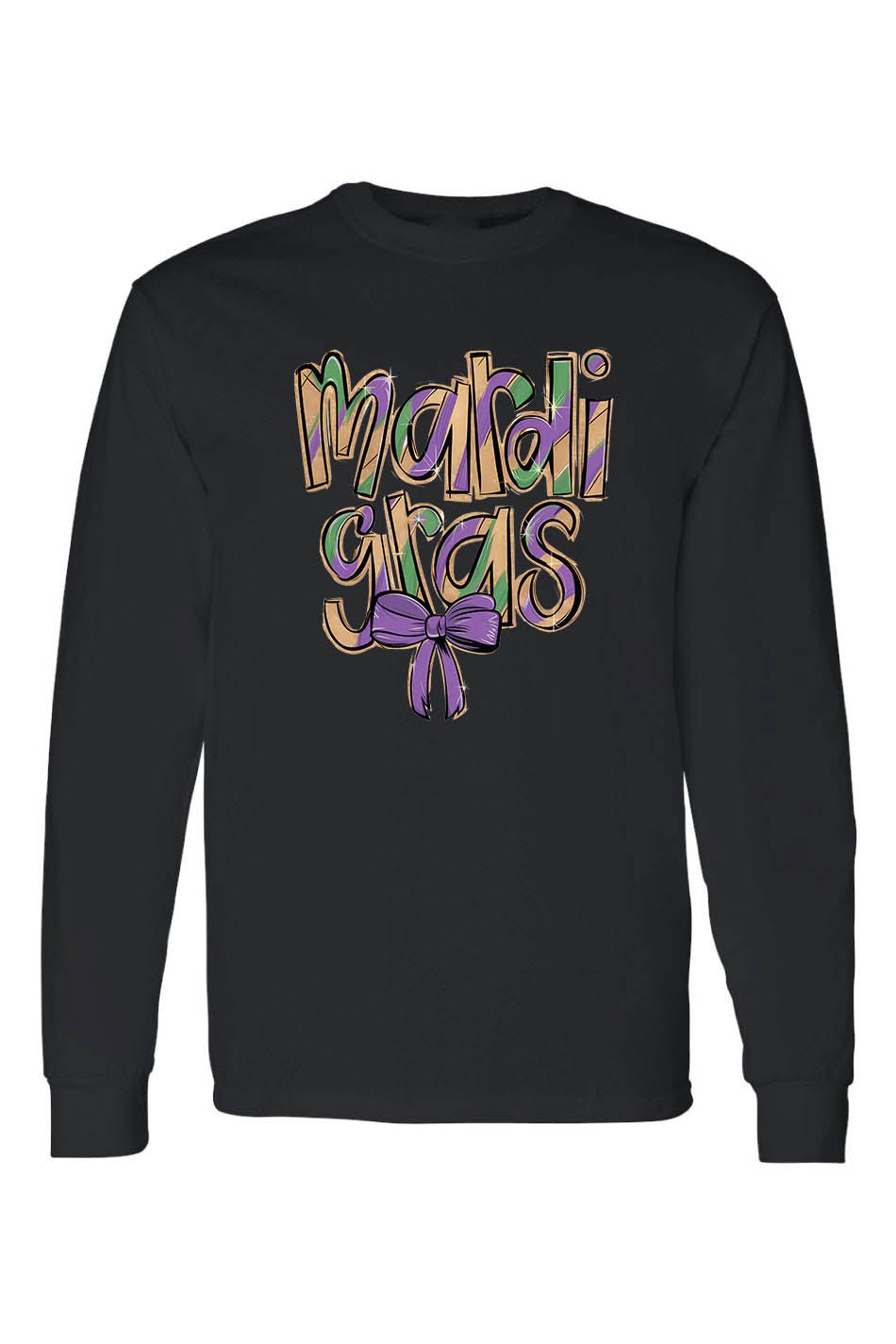Mardi Gras Shirt Coquette Purple Bow Costume