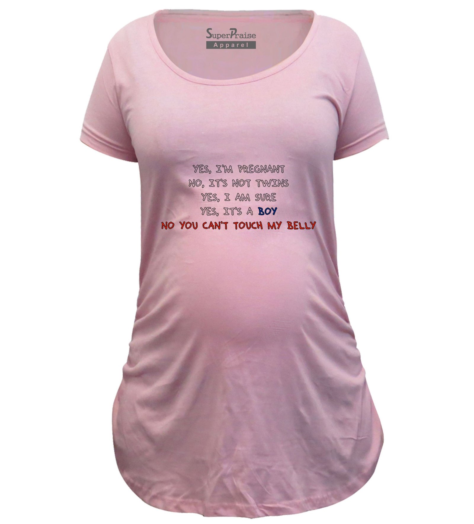 I'm Pregnant No Its Not Twins Maternity T Shirt - Image 3