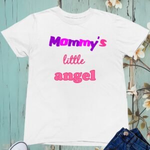 Mommy's Little Angel Kids T Shirt