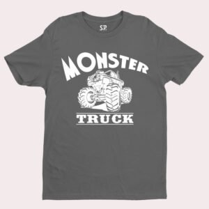 Monster Stuck Automobile T Shirt