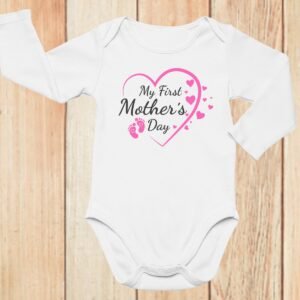 My First Mother's Day Baby Bodysuit