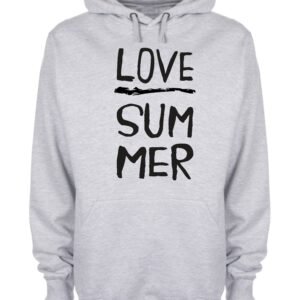 Love Summer Holiday Slogan Hoodie