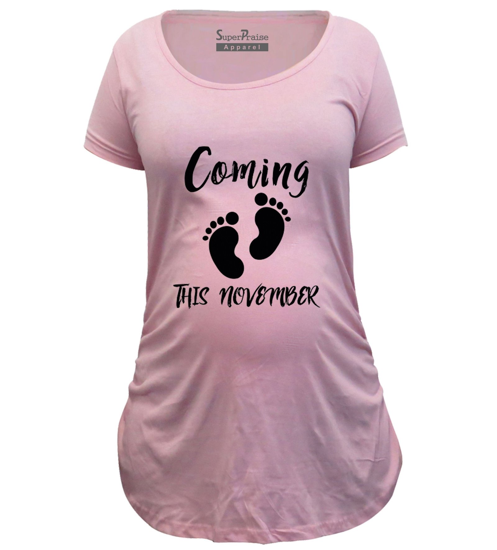 Coming This November Baby Maternity T Shirt - Image 2