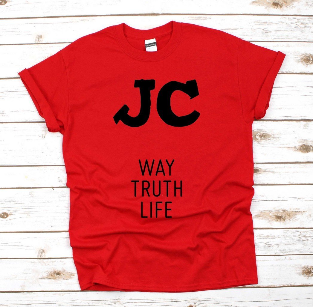 JC Way Truth Life Christian T Shirt - Image 2