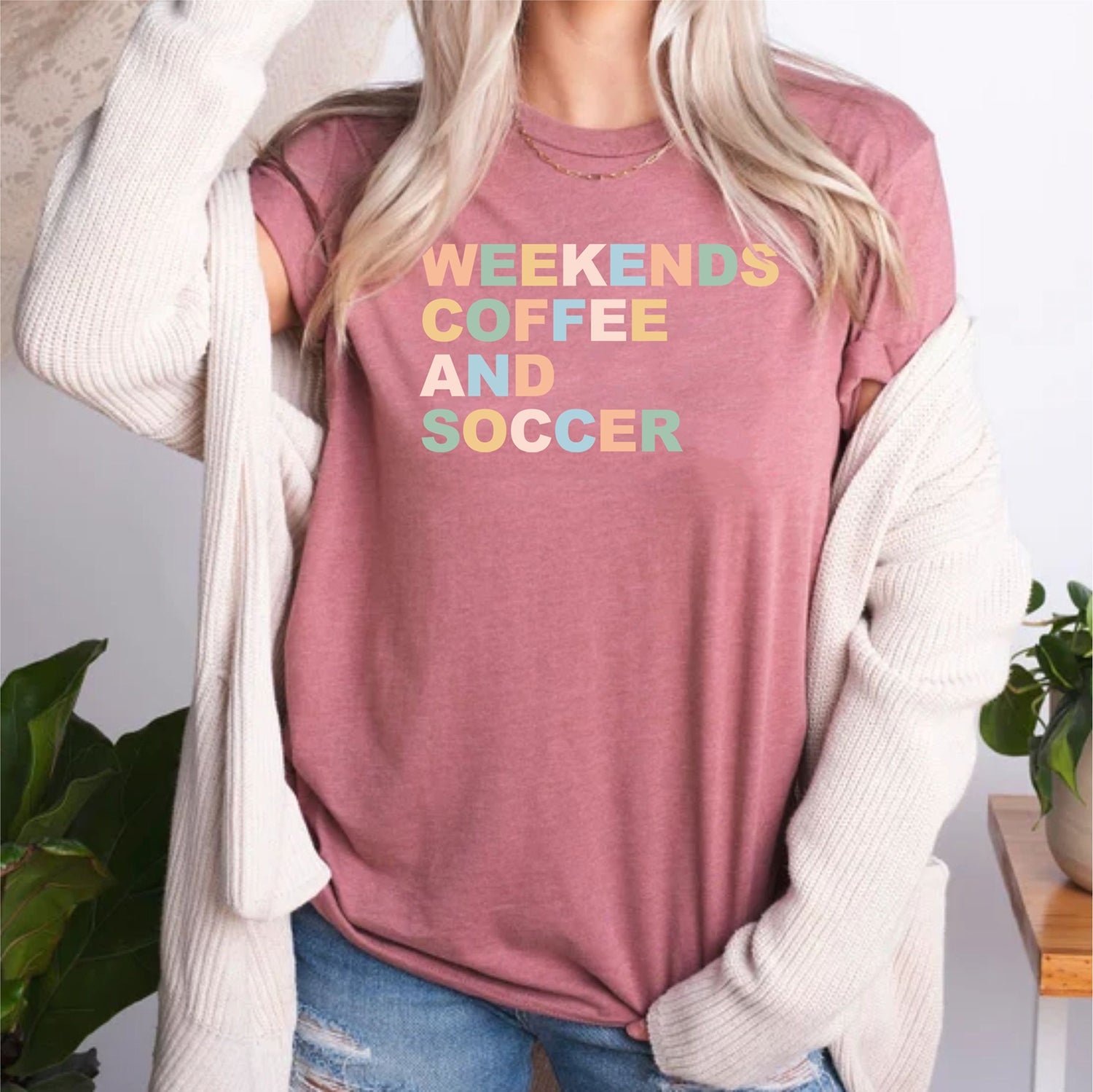 Funny Weekends Coffee And Soccer Sport Shirt With Sayings Unisex Shirt - Image 5