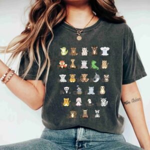 ABC Animals Alphabet Back to School Custom Teachers Lover T-Shirts
