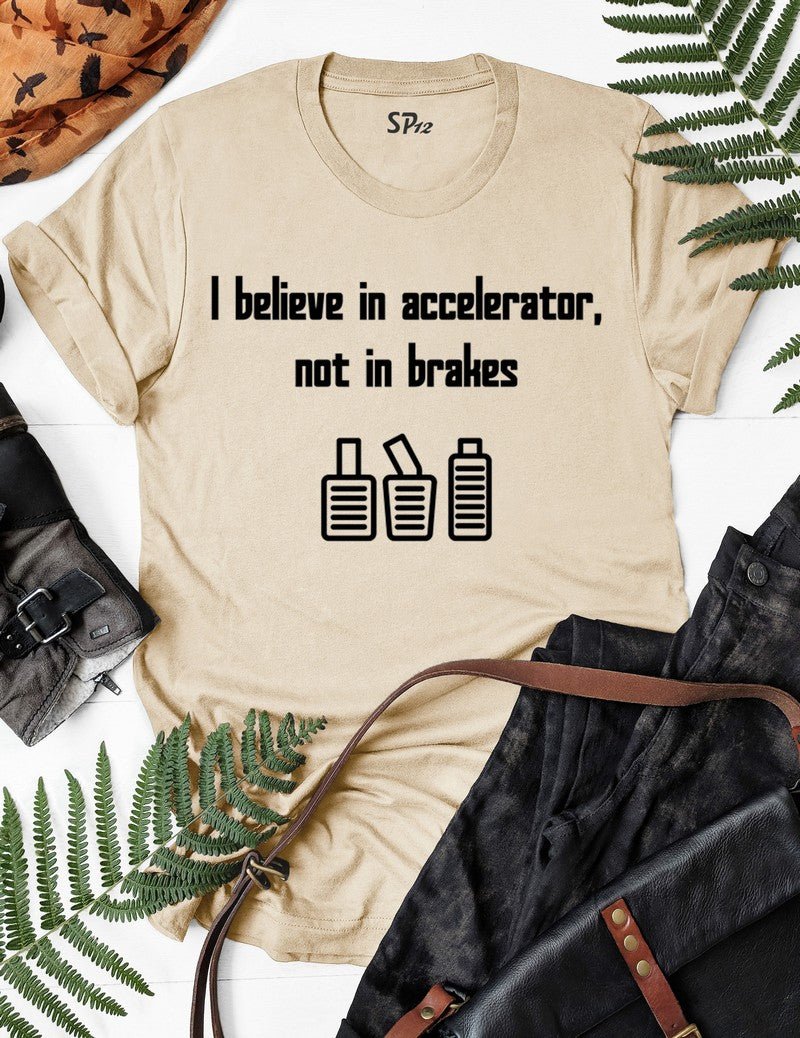 Accelerator Car Funny T Shirt