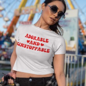 Adorable and Unstoppable Baby Crop Tees