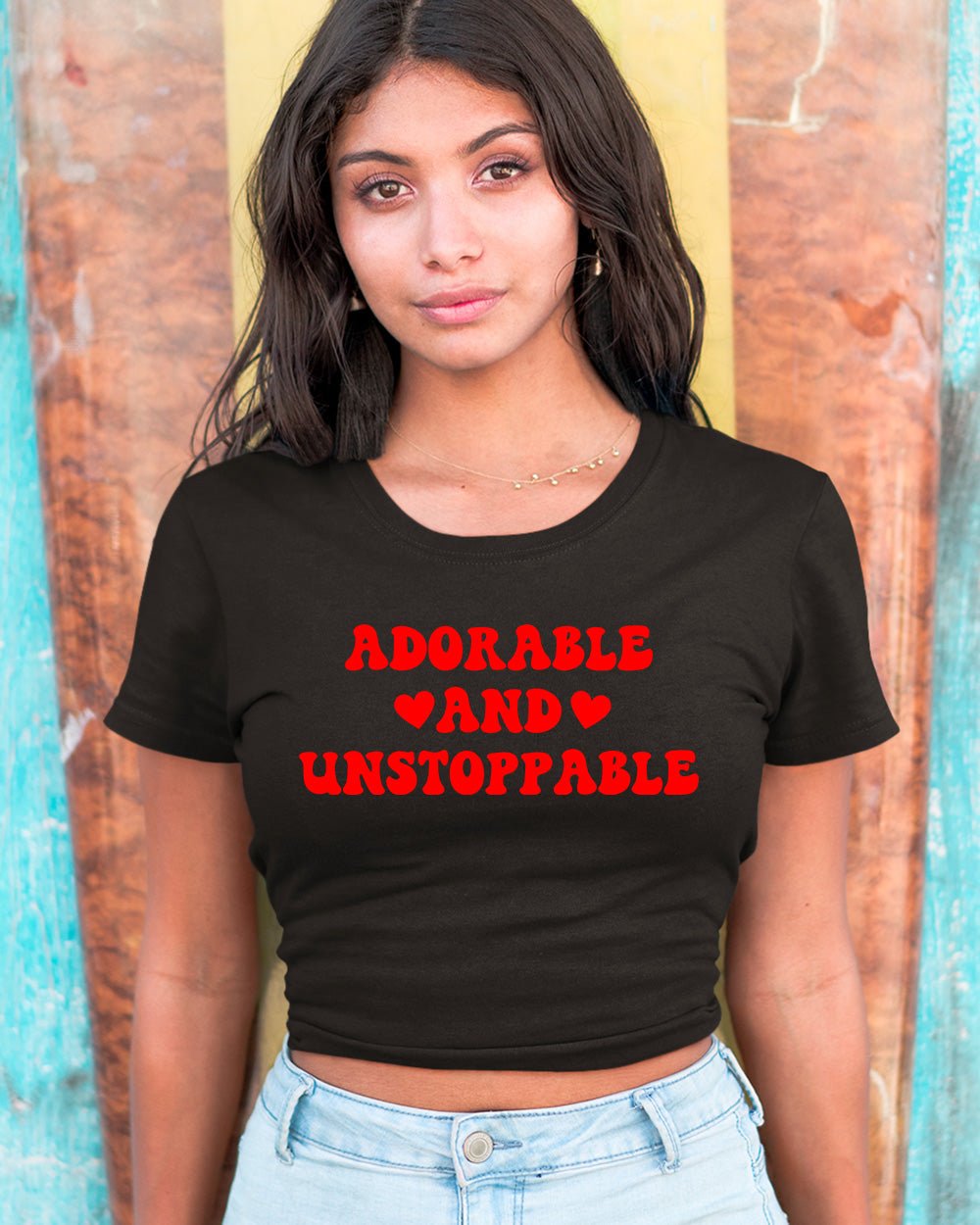 Adorable and Unstoppable Baby Crop Tees - Image 2