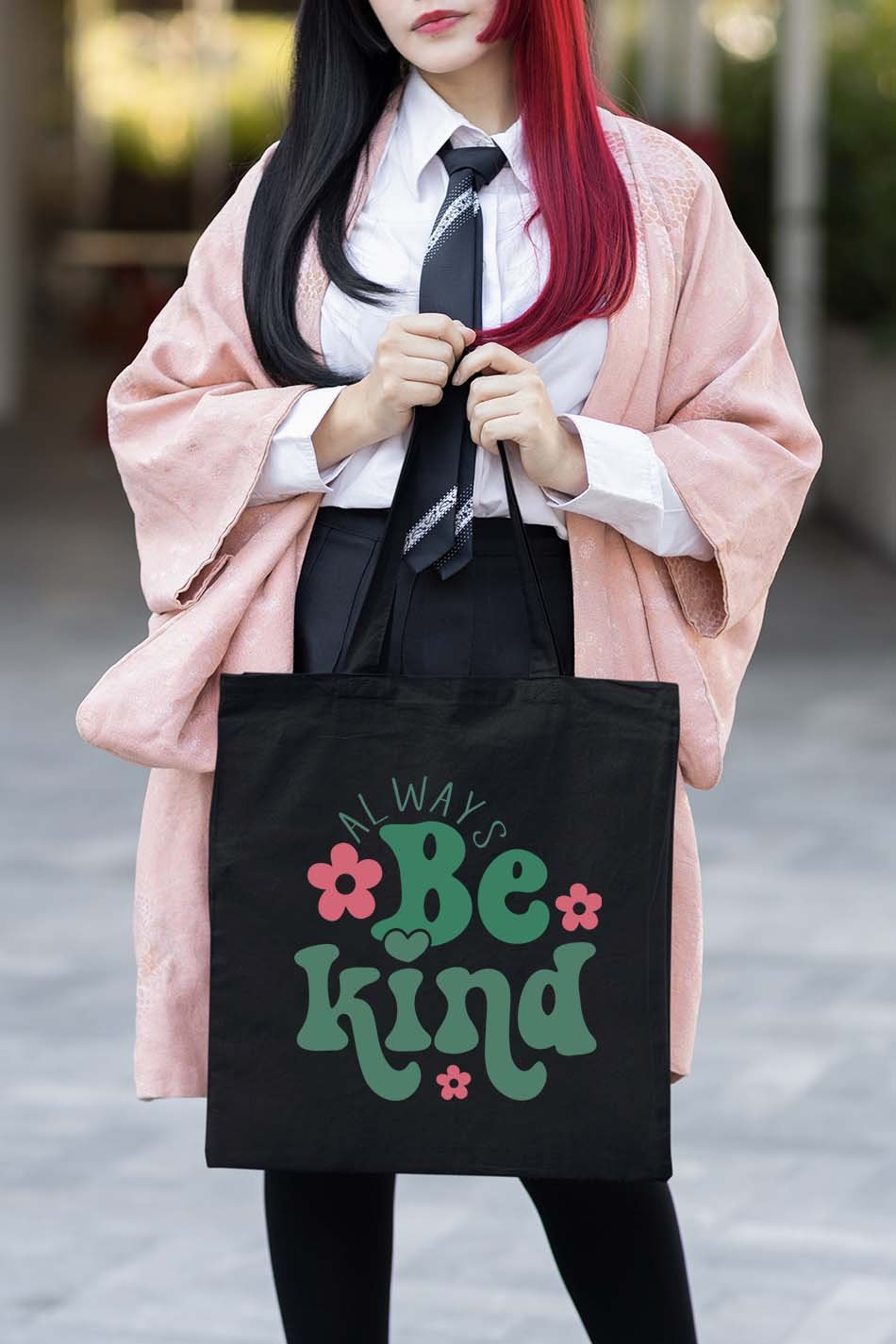 Always Be Kind Inspirational Teacher Shoulder Bag - Image 4