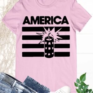 America Firework 4th Of July Flag Shirt