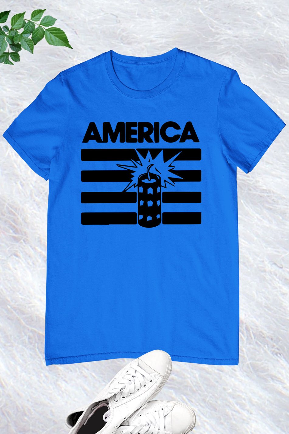 America Firework 4th Of July Flag Shirt