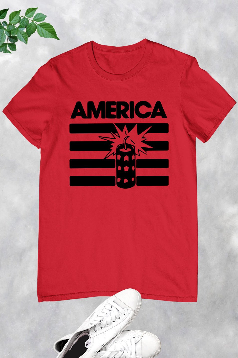 America Firework 4th Of July Flag Shirt - Image 24