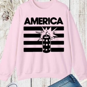 America Firework 4th Of July Flag Sweatshirt