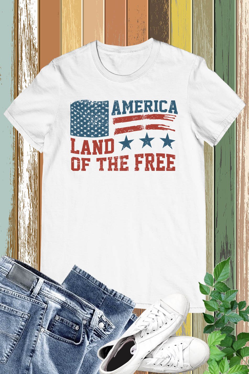 Land Of The Free America T Shirts - Image 9