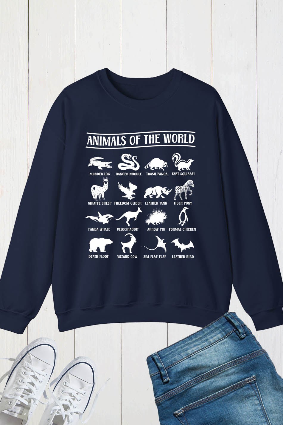 Animals of the World Sweatshirt - Image 7