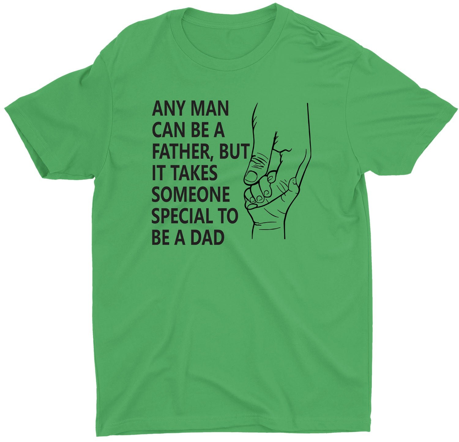 any-man-can-be-a-father-dad-custom-short-sleeve-fathers-day-shirt