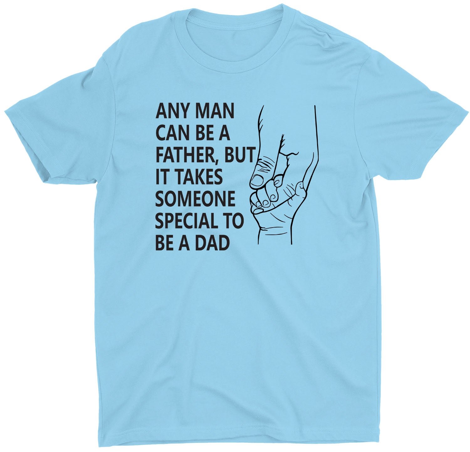 any-man-can-be-a-father-dad-custom-short-sleeve-fathers-day-shirt