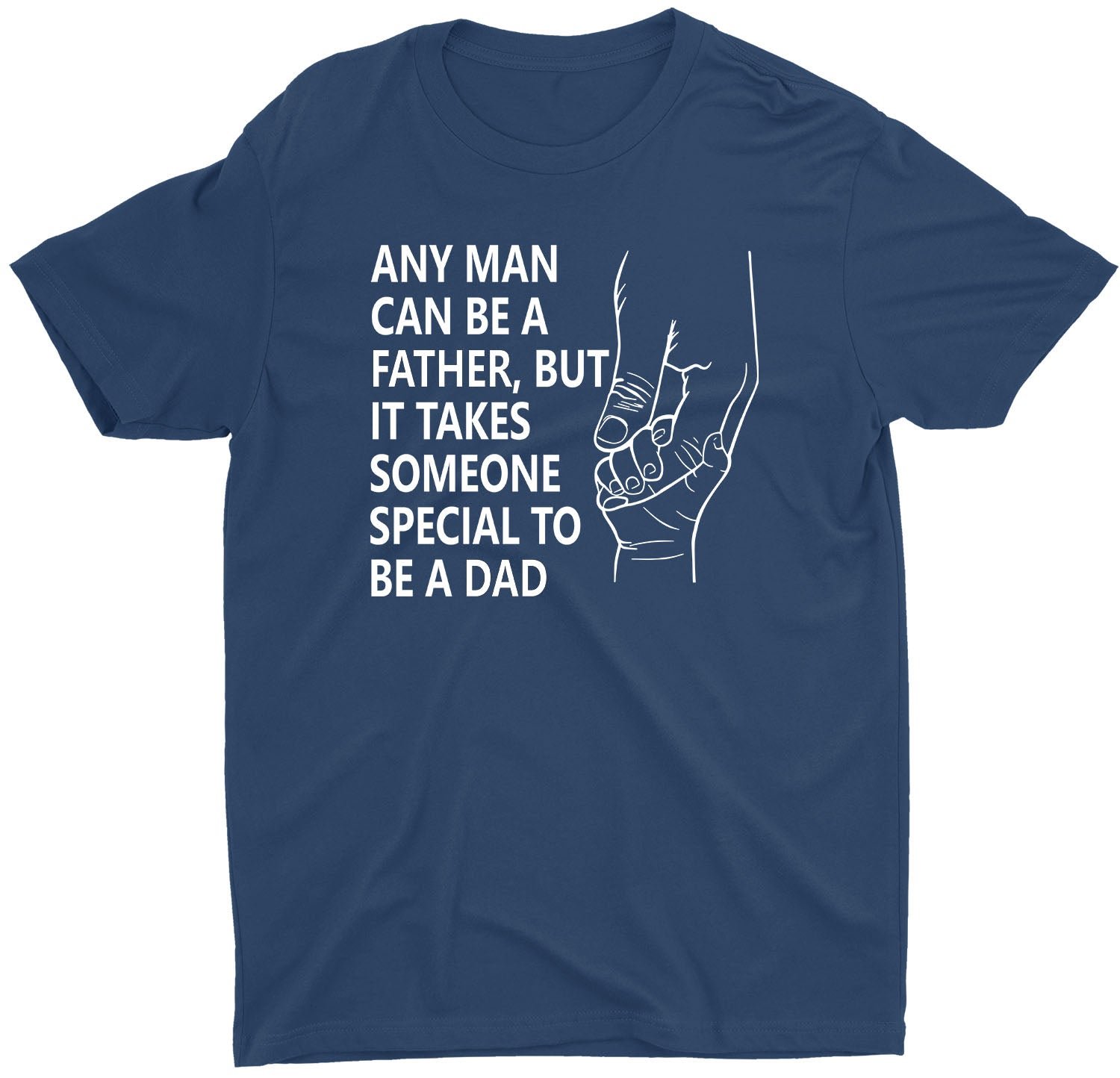 any-man-can-be-a-father-dad-custom-short-sleeve-fathers-day-shirt