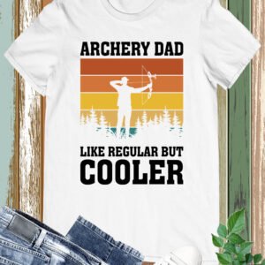 Archery Hunting Shirt Dad Like Regular But Cooler Tee