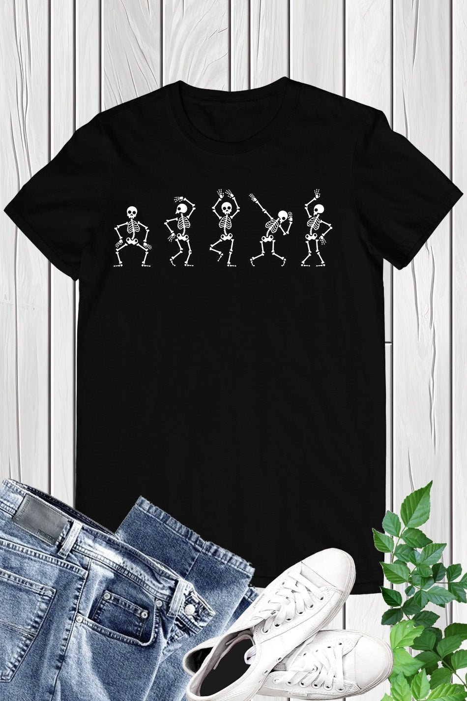 Dancing Skeleton Halloween Shirt