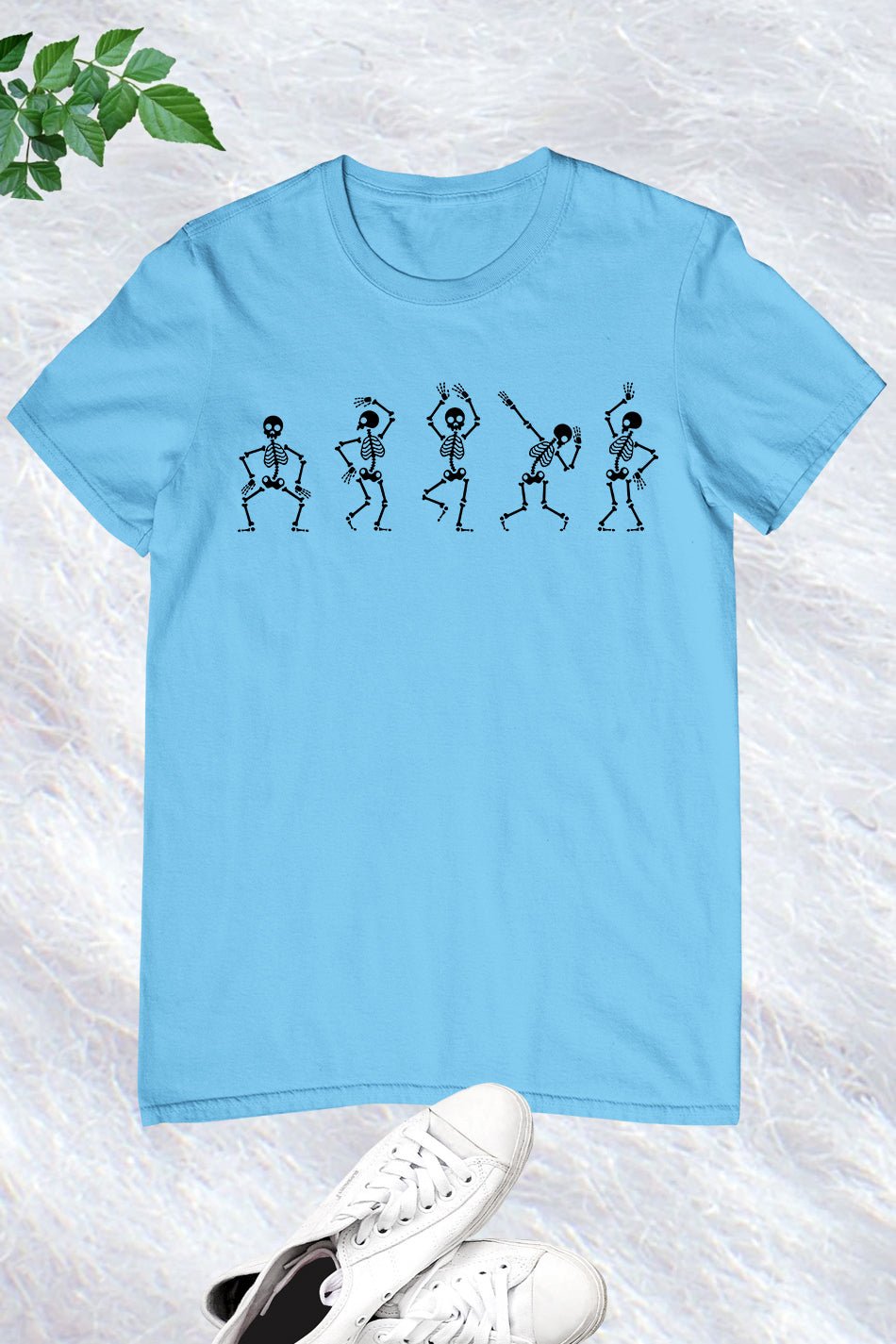 Dancing Skeleton Halloween Shirt - Image 6