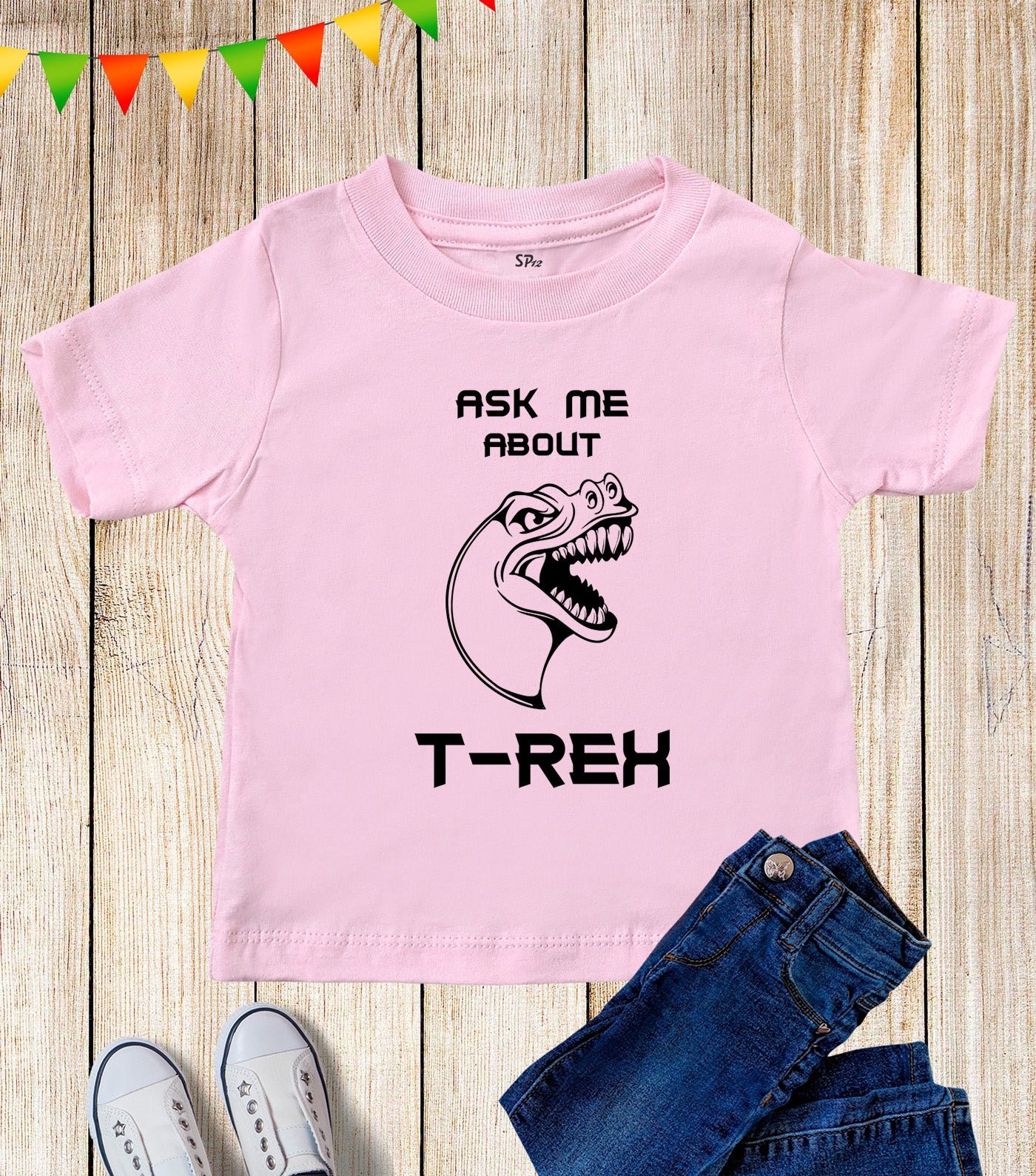 Ask Me About My T-Rex Kids‚ T Shirt